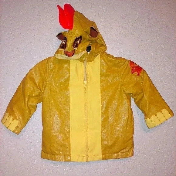 Disney Other - Brand New Lion King Toddler Raincoat Size 2 Toddler